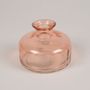 Vases - Pink glass bottle vase D9cm H7cm - LE COMPTOIR.COM