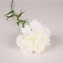 Décorations florales - Oeillet artificiel couleur blanc H67cm - LE COMPTOIR.COM
