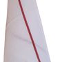 Torchons - Torchon nid d'abeilles brodé Blom Strasbourg Blanc/rouge 50 x 70 - MAISON VIVARAISE - SDE VIVARAISE WINKLER