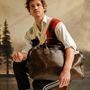 Travel accessories - Leather Weekend Bag – Brown - JOHN WOODBRIDGE MAKERS