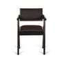 Chairs for hospitalities & contracts - Office Chair Upholstered - Charcoal Black - DETJER®