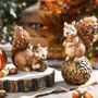 Objets de décoration - Lueur de Couleurs - Animaux d'Automne - DEKORATIEF