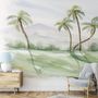 Autres décorations murales - Papier Peint Panoramique Paysage de Palmiers - ACTE-DECO