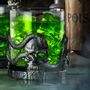 Crystal ware - Skull whiskey cup - A E WILLIAMS (EST 1779) LTD