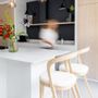 Kitchens furniture - Udi natural bar chair - ARIANESKÉ