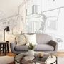 Other wall decoration - Summer Patio Panoramic Wallpaper - ACTE-DECO