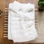 Linge de lit - LINUS — housse de couette et taie d'oreiller en 100% lin — blanc - LAVIE HOME