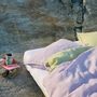 Linge de lit - LINUS — housse de couette et taie d'oreiller en 100% lin — lavande - LAVIE HOME