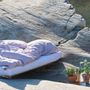 Linge de lit - LINUS — housse de couette et taie d'oreiller en 100% lin — lavande - LAVIE HOME