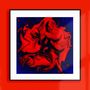 Affiches - " VELVETEEN DREAM"  - Impression artistique de luxe/décoration murale - A2  Rouge - KIKI GUNN - PRINT WORKS