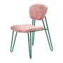 Chairs - Villa Collection Styles Chair 55x43x82 Green/Pink - VILLA COLLECTION DENMARK