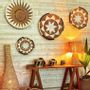 Other wall decoration - Set of 3 decorative wall plates (Bali) AMAMP2-4 - BALINAISA