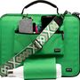 Leather goods - 13.3" and 15.6" Laptop case Green - YAKA