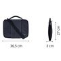 Leather goods - 13.3" and 15.6" Laptop case Blue - YAKA