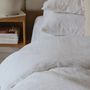 Comforters and pillows - White Linen Pillow Case - LINEN SPELLS