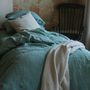 Bed linens - Ocean Mint Fitted/Flat Linen Sheet - LINEN SPELLS