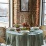 Linge de table textile - Nappe en lin Ocean Mint - LINEN SPELLS