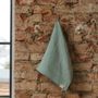 Kitchen linens - Ocean Mint Linen Kitchen Towel - LINEN SPELLS