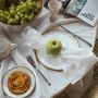 Napkins - White Linen Napkins - LINEN SPELLS