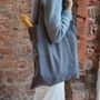 Homewear - Linen Everyday Daily Tote Bag - LINEN SPELLS