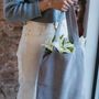 Homewear - Linen Everyday Daily Tote Bag - LINEN SPELLS
