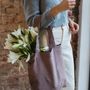 Homewear - Linen Everyday Daily Tote Bag - LINEN SPELLS
