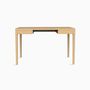 Desks - The Minimalist Modern Front Desk in Oak 120cm x 60cm oak - MOR