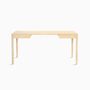 Desks - The Minimalist Modern Front Desk in Ash  160 cm x 80 cm - MOR DESIGN