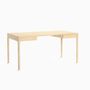 Desks - The Minimalist Modern Front Desk in Ash  160 cm x 80 cm - MOR DESIGN