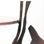 Other tables - Stone and Mirror Pedestal 2022 - CÉCILE GEIGER SCULPTURES