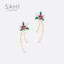 Cadeaux - BOUCLES D'OREILLES PENDANTES SAHI ENCHANTING GARDEN - SAHI LONDON