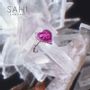 Gifts - SAHI LOVE HEART ENAMEL ADJUSTABLE RING - SAHI LONDON