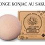 Serviettes de bain - Eponge konjac : authentique éponge japonaise bio, 100% naturel - BIJIN