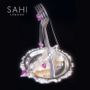 Jewelry - SAHI LOVE ENAMEL HEART PENDANT NECKLACE - SAHI LONDON