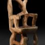 Lawn armchairs - Veles, Wooden Armchair Carved From Single Piece of Wood - LOGNITURE