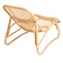 Lounge chairs - BAIA rattan lounge chair - KOK MAISON