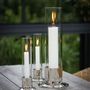 Design objects - Candleholder KATTVIK Large - nickel-plated brass / silver - KATTVIKDESIGN