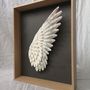 Objets de décoration - Bruissement, ailes en papier, encadrées - NOLVENN LE GOFF