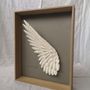 Objets de décoration - Bruissement, ailes en papier, encadrées - NOLVENN LE GOFF