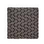 Coussins textile - Fleurs Noir - Housse de coussin décorative en lin - ALEXANDRE TURPAULT