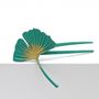 Hair accessories - GINKGO sheet hair comb printed in 3D - TOCHU-DE