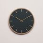 Horloges - conifer green wall clock - HEMVERK