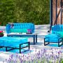 Lawn armchairs - YOMI| Armchair - Blue - MOJOW