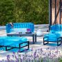 Lawn armchairs - YOMI| Armchair - Blue - MOJOW