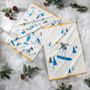 Tea towel - Sports d'Hiver / Tea towel - COUCKE
