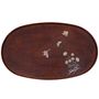 Trays - Mother of Pearl Korean Hemp Cloth Lacquered Tray - FEBRUARY MOUNTAIN