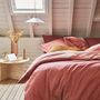 Bed linens - Bons Jours Rose Indien / Rose Solaire - Duvet set - ESSIX