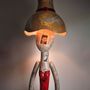Sculptures, statuettes and miniatures - CAMILA - Papier-mâché Floor Lamp - SKITSO