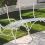 Lawn sofas   - Bench Arras curved - JARDIN  FURNITURE