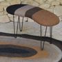 Stools - Mesh & felt seats - GHISLAINE GARCIN MAILLE&FEUTRE